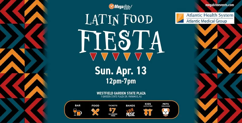 Latin Food Fiesta 2025: Celebrate the Best of Latin Cuisine at the Biggest Fiesta in New Jersey!